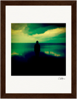 Emerald Storms Framed print 13x18 cm / 5x7″ White frame 30
