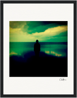 Emerald Storms Framed print 13x18 cm / 5x7″ White frame 44