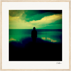 Emerald Storms Framed print 13x18 cm / 5x7″ White frame 26