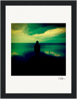 Emerald Storms Framed print 13x18 cm / 5x7″ White frame 42