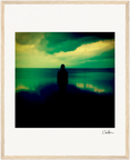 Emerald Storms Framed print 13x18 cm / 5x7″ White frame 24