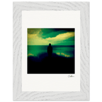 Emerald Storms Framed print 13x18 cm / 5x7″ White frame 6
