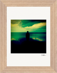 Emerald Storms Framed print 13x18 cm / 5x7″ Wood frame 18