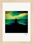 Emerald Storms Framed print 13x18 cm / 5x7″ Wood frame 17