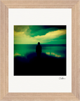 Emerald Storms Framed print 15x20 cm / 6x8″ Wood frame 19