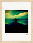Emerald Storms Framed print 15x20 cm / 6x8″ Wood frame 18