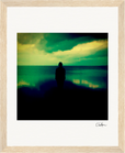 Emerald Storms Framed print 20x25 cm / 8x10″ Wood frame 19