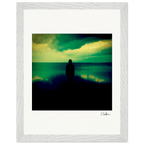 Emerald Storms Framed print 27x35 cm / 11x14″ White frame 9