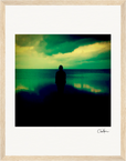 Emerald Storms Framed print 27x35 cm / 11x14″ Wood frame 20