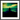 Emerald Storms Framed print 30x30 cm / 12x12″ Black frame 45