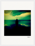 Emerald Storms Framed print 30x40 cm / 12x16″ White frame 10