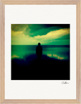 Emerald Storms Framed print 30x40 cm / 12x16″ Wood frame 20