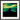 Emerald Storms Framed print 40x40 cm / 16x16″ Black frame 37