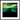 Emerald Storms Framed print 40x40 cm / 16x16″ Black frame 47