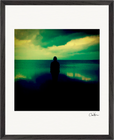 Emerald Storms Framed print 40x50 cm / 16x20″ Black frame 36