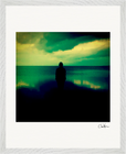 Emerald Storms Framed print 40x50 cm / 16x20″ White frame 5