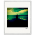 Emerald Storms Framed print 40x50 cm / 16x20″ White frame 5