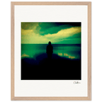 Emerald Storms Framed print 40x50 cm / 16x20″ Wood frame 26
