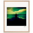 Emerald Storms Framed print 40x50 cm / 16x20″ Wood frame 26