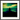 Emerald Storms Framed print 50x50 cm / 20x20″ Black frame 38