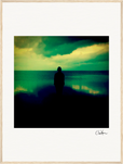 Emerald Storms Framed print 60x80 cm / 24x32″ Wood frame 27