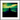 Emerald Storms Framed print 70x70 cm / 28x28″ Black frame 52