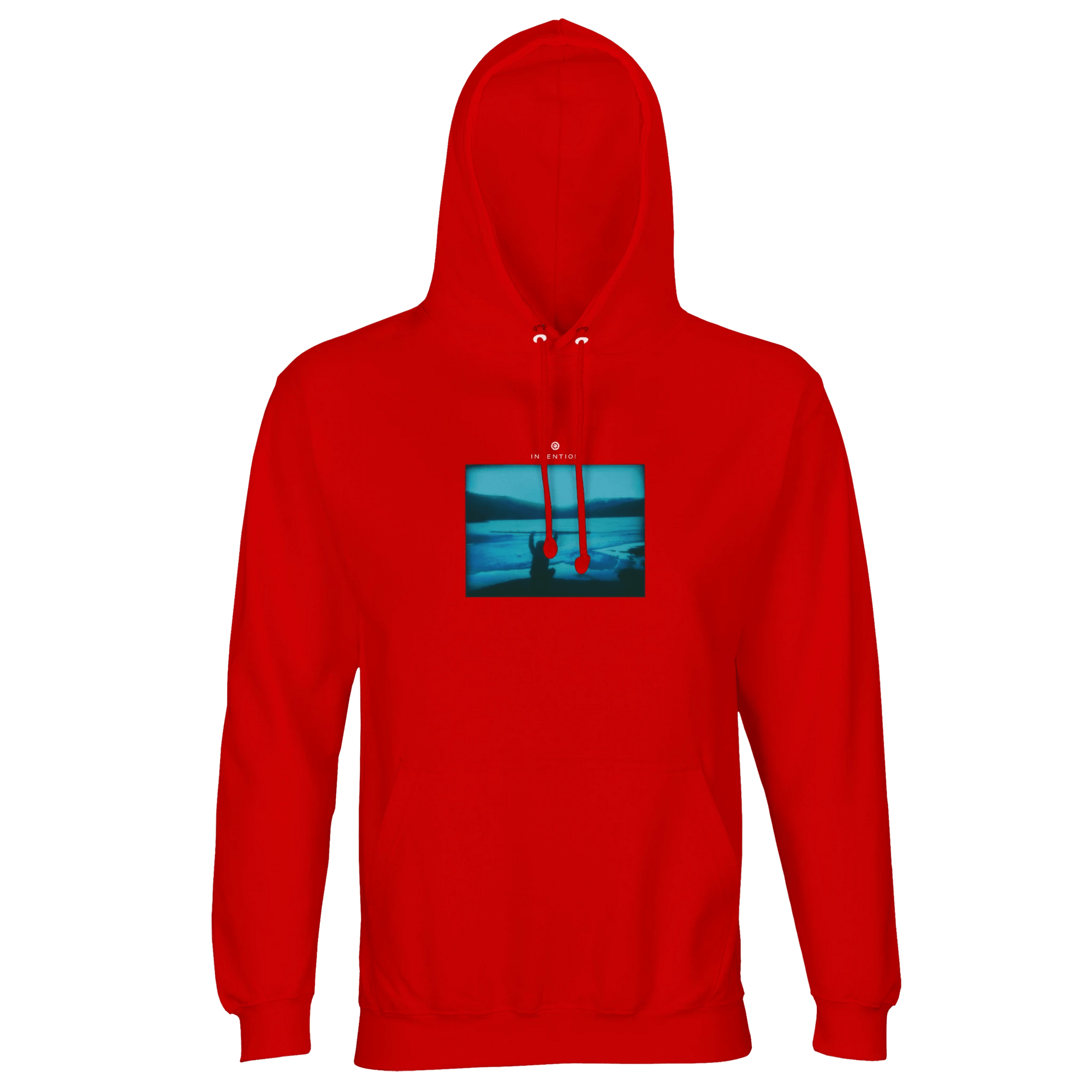 Empowering - "Northern Soul" Hoodie Bright Red XS 24