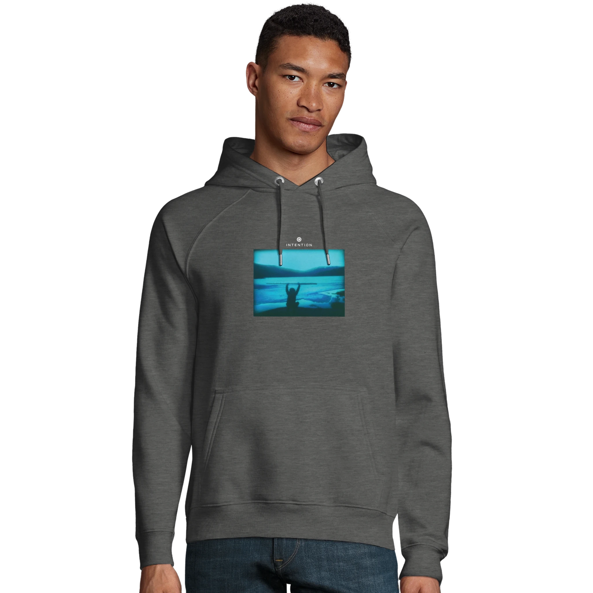 Empowering - "Northern Soul" Hoodie Grey Melange XS 56