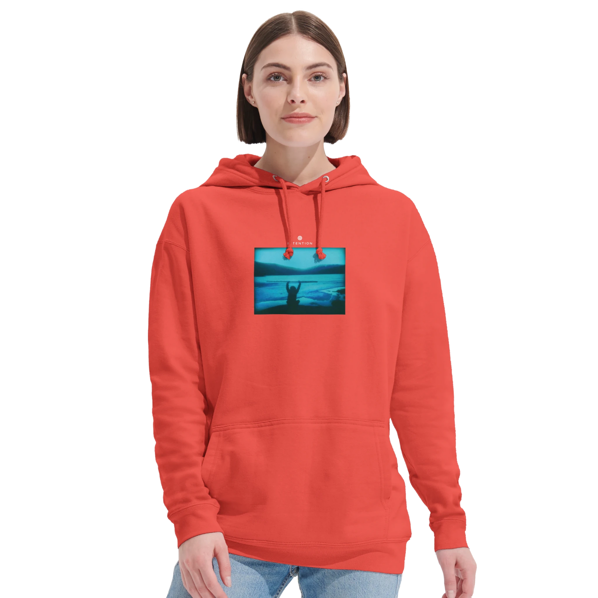 Empowering - "Northern Soul" Hoodie pop orange XS 48