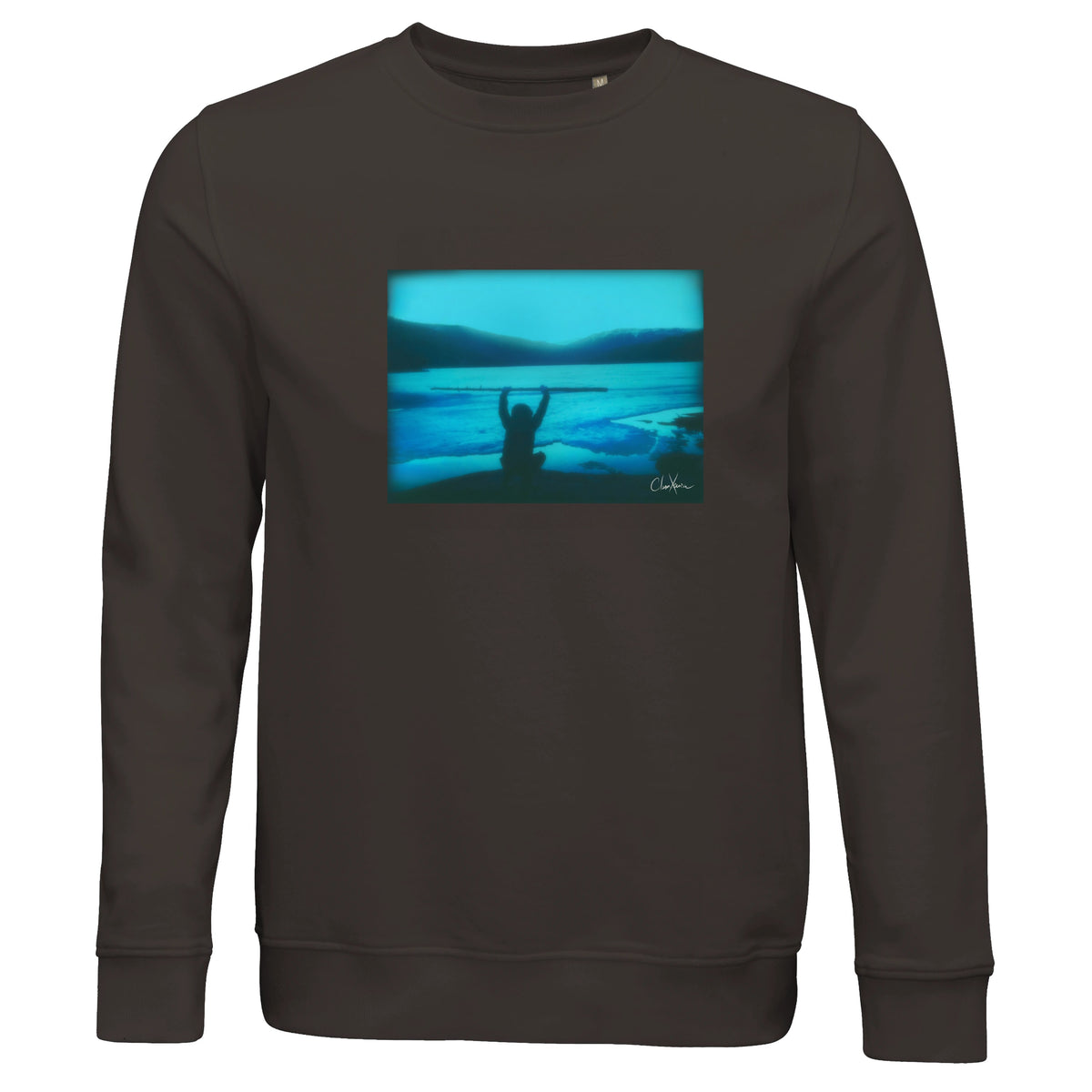 Empowering - "Northern Soul" Sweatshirt deep charcoal grey 1