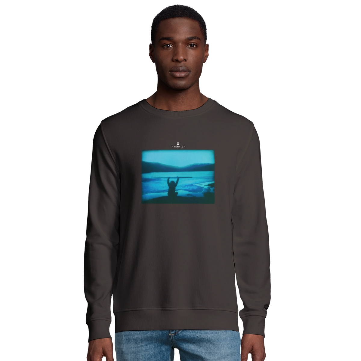 Empowering - "Northern Soul" Sweatshirt deep charcoal grey 3
