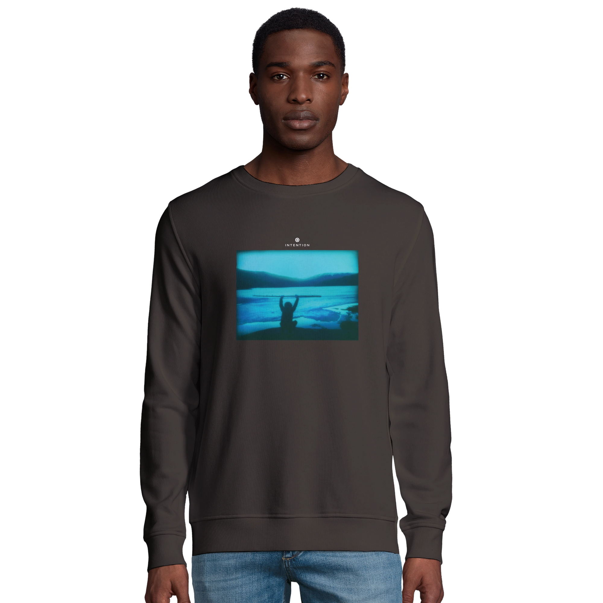 Empowering - "Northern Soul" Sweatshirt deep charcoal grey 3