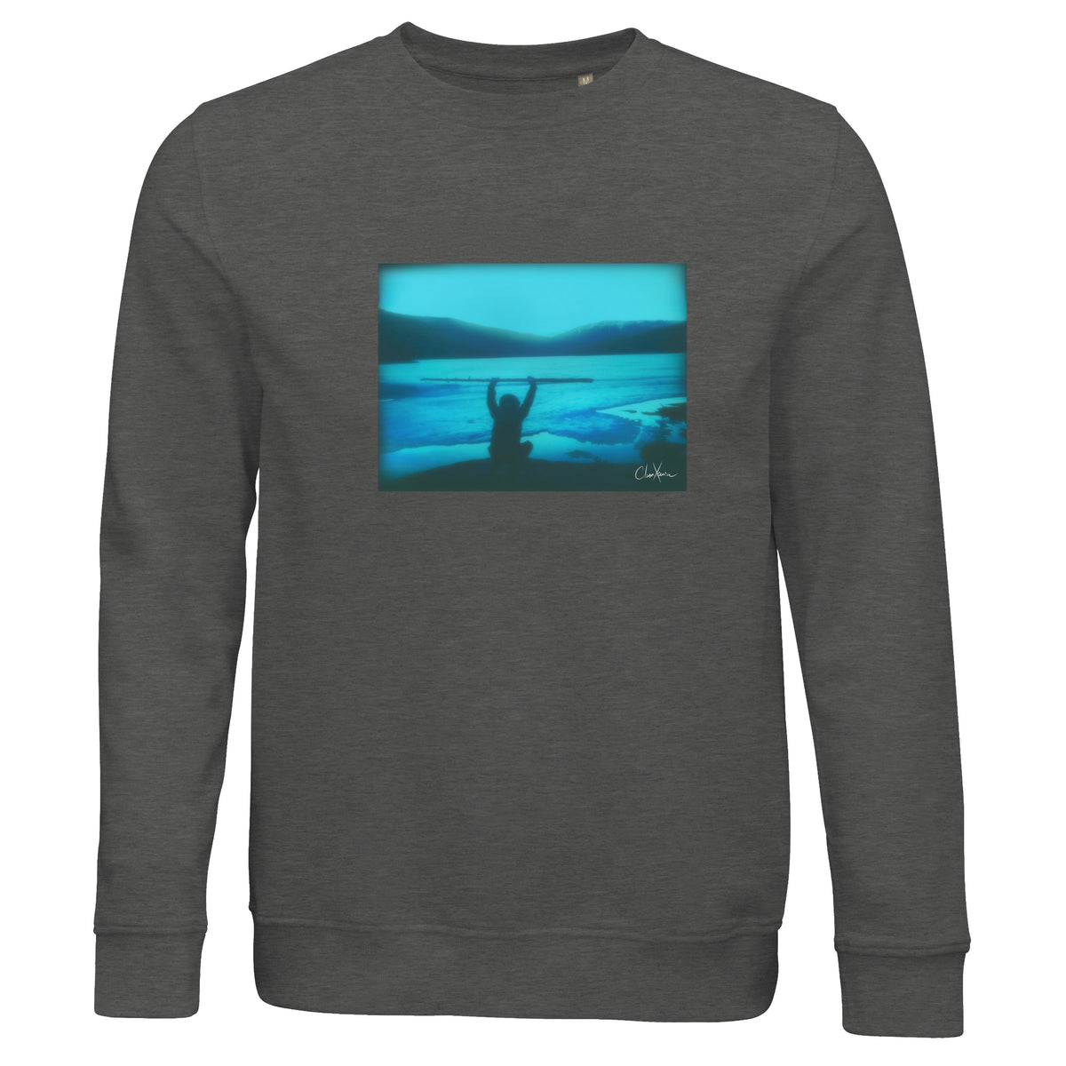 Empowering - "Northern Soul" Sweatshirt Grey Melange 1