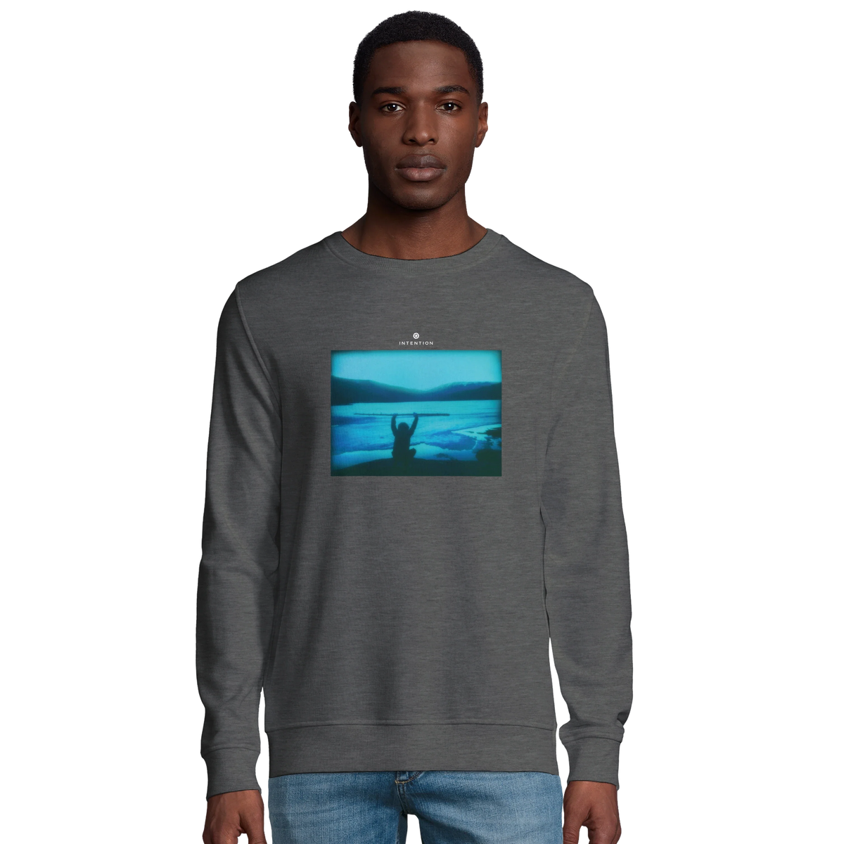 Empowering - "Northern Soul" Sweatshirt Grey Melange 3