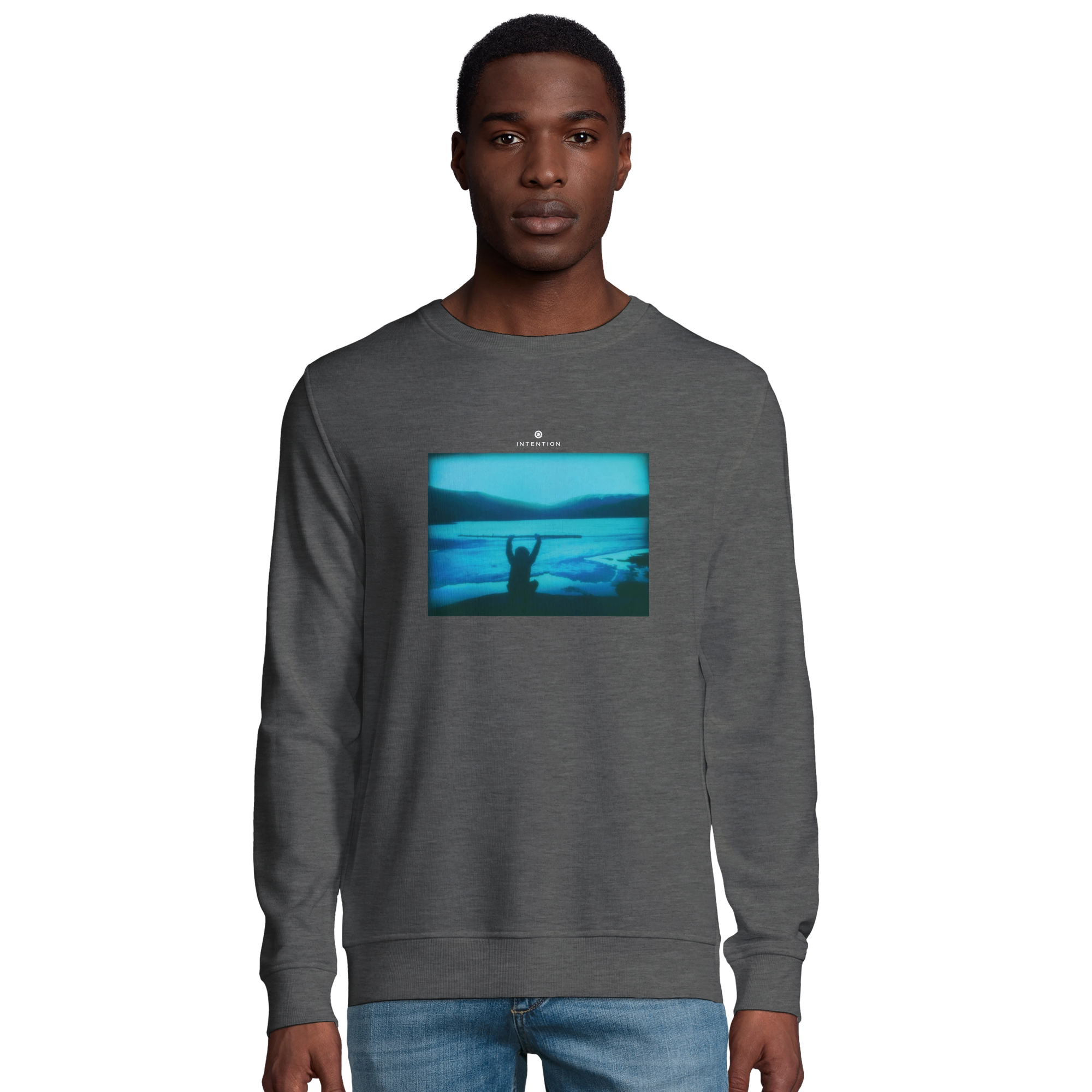 Empowering - "Northern Soul" Sweatshirt Grey Melange 3