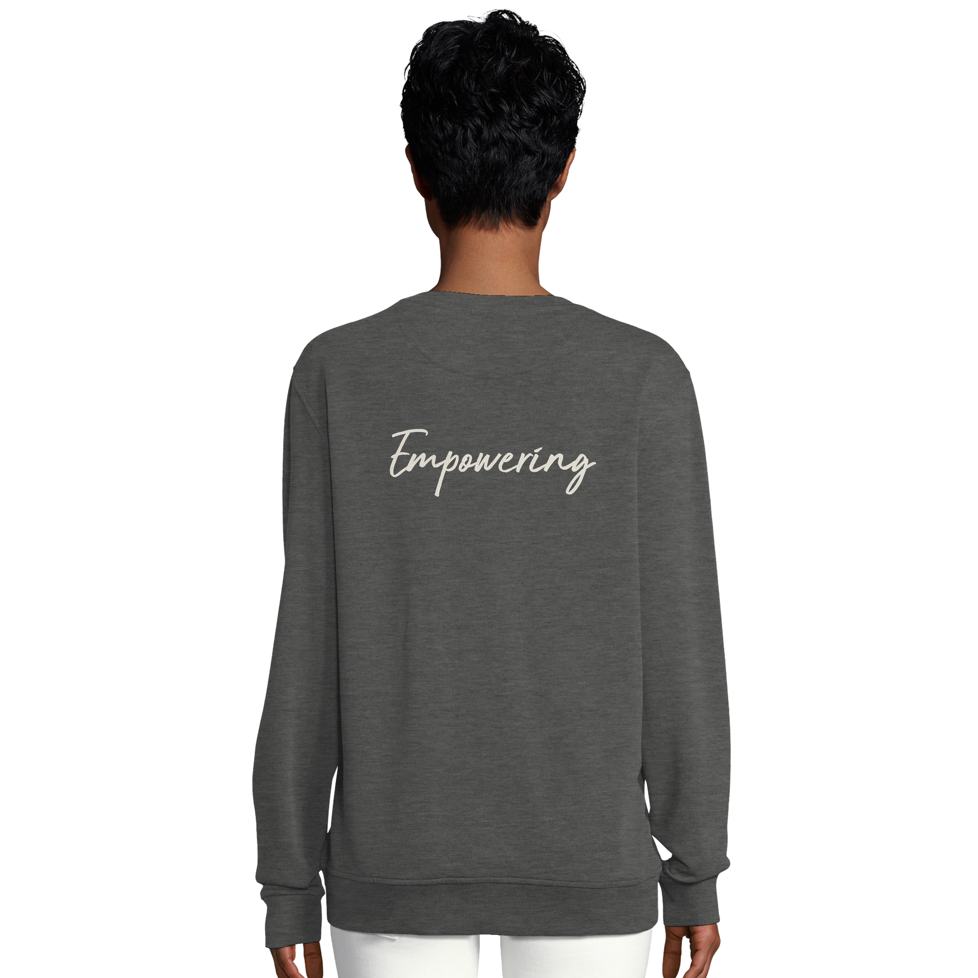 Empowering - "Northern Soul" Sweatshirt Grey Melange 6