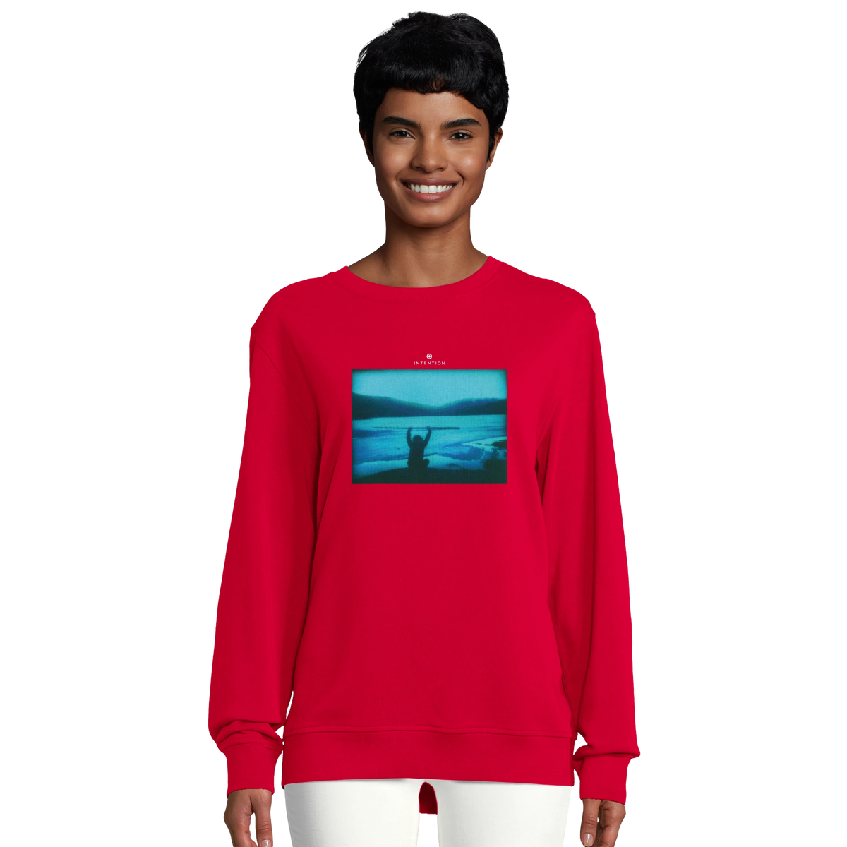 Empowering - "Northern Soul" Sweatshirt Red 5
