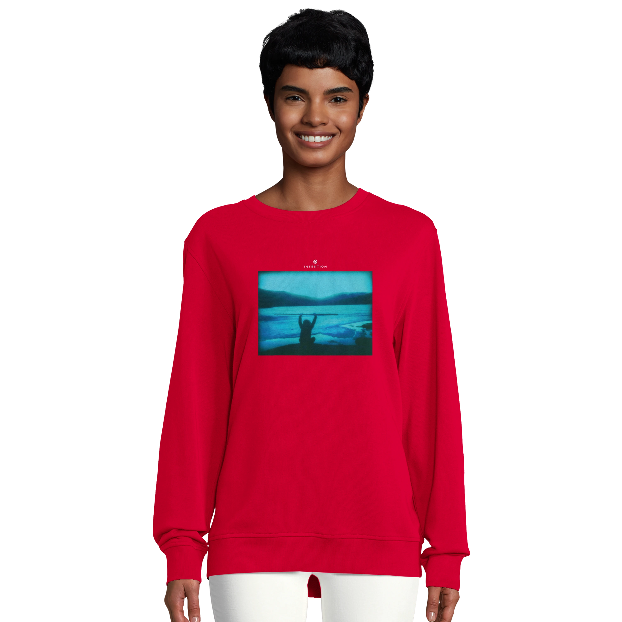 Empowering - "Northern Soul" Sweatshirt Red 5