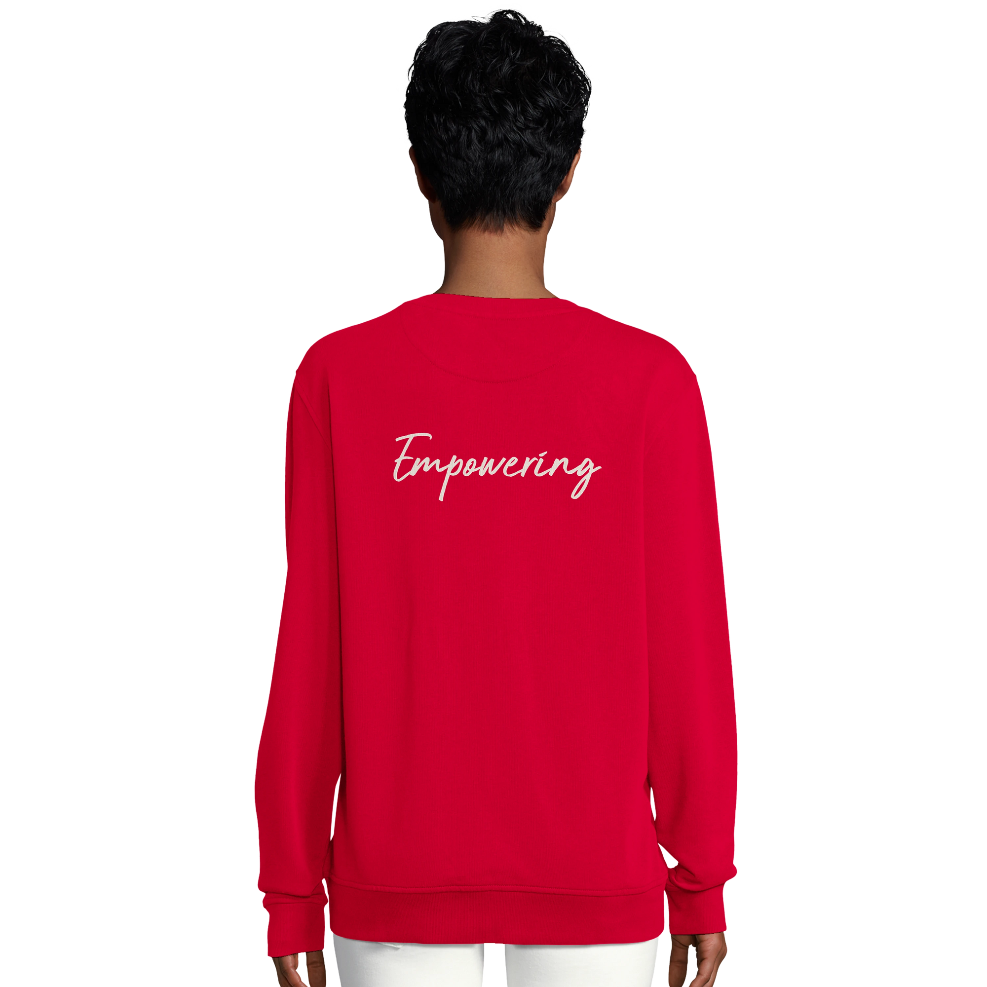Empowering - "Northern Soul" Sweatshirt Red 6