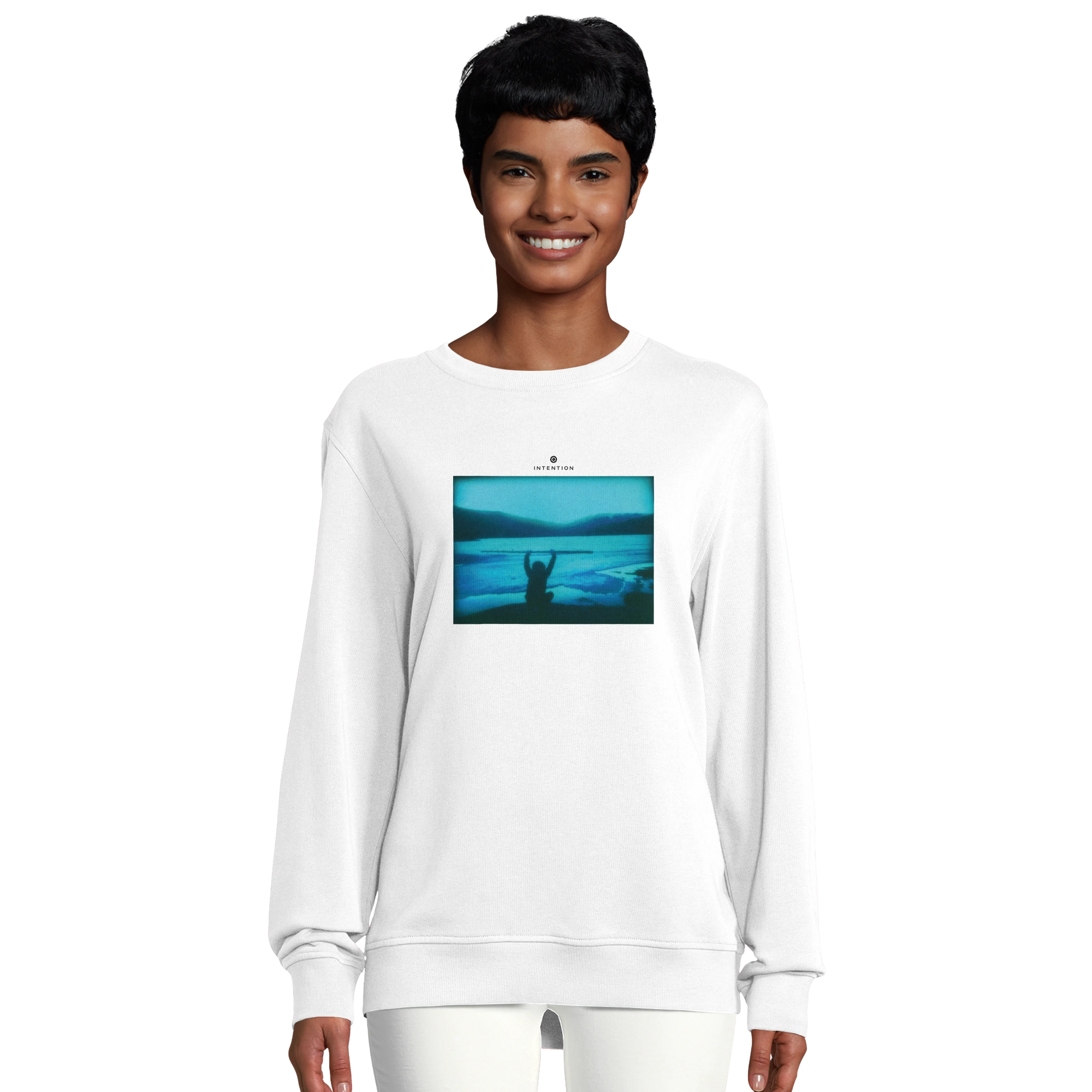 Empowering - "Northern Soul" Sweatshirt White 5