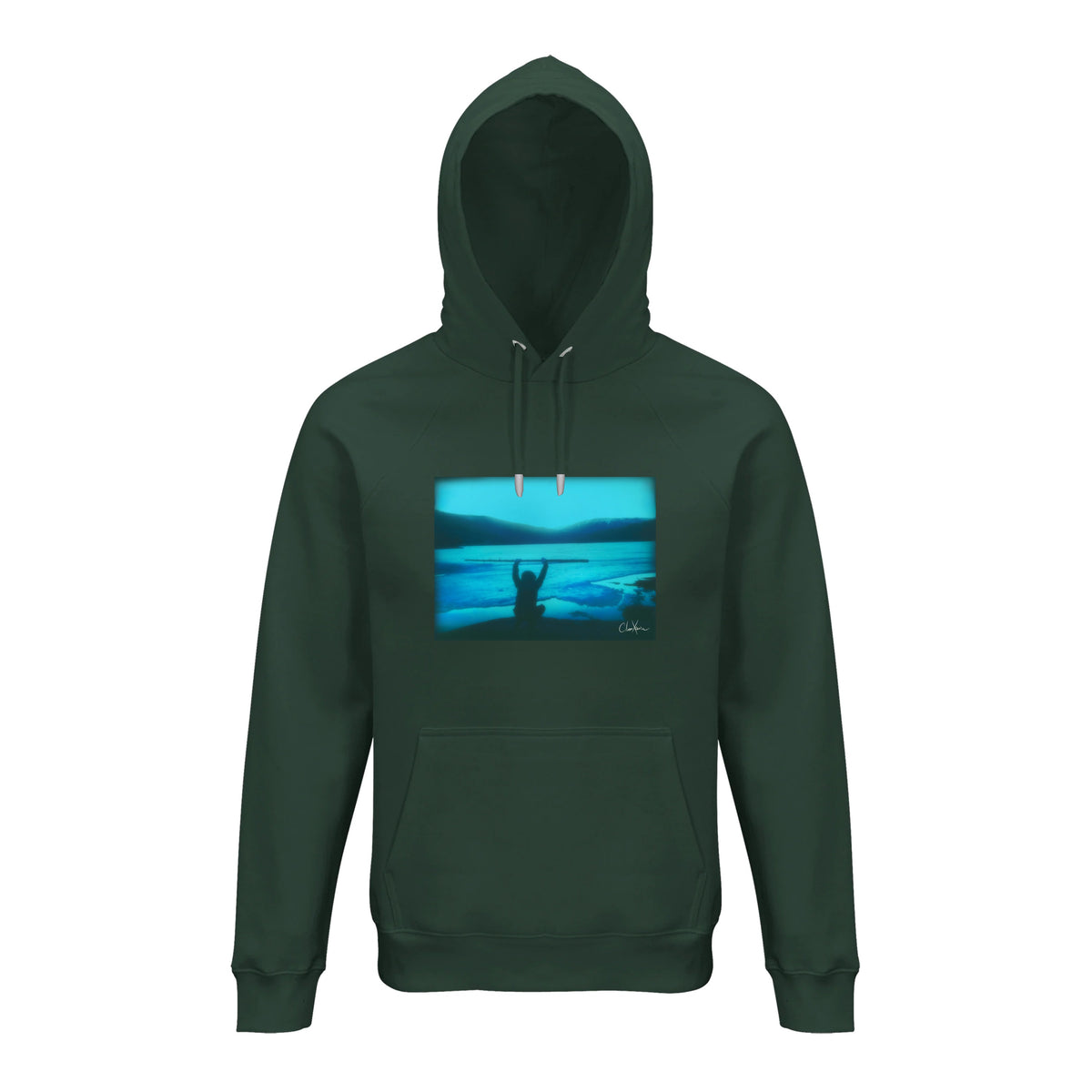 Empowering - "Northern Soul" Hoodie Bottle Green 1