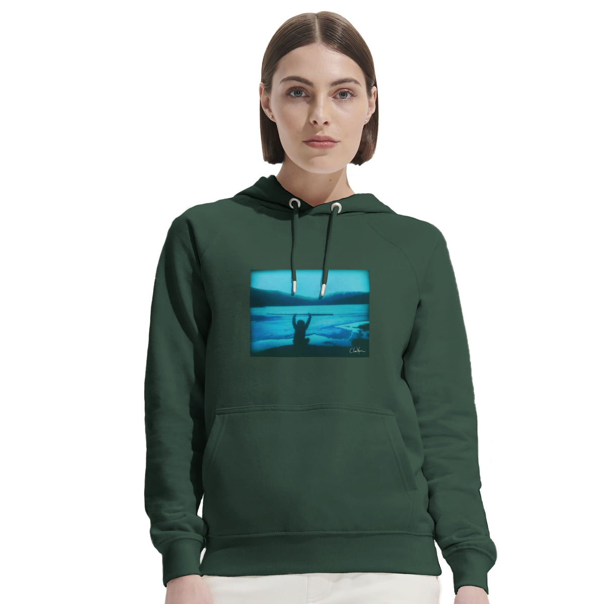 Empowering - "Northern Soul" Hoodie Bottle Green 5