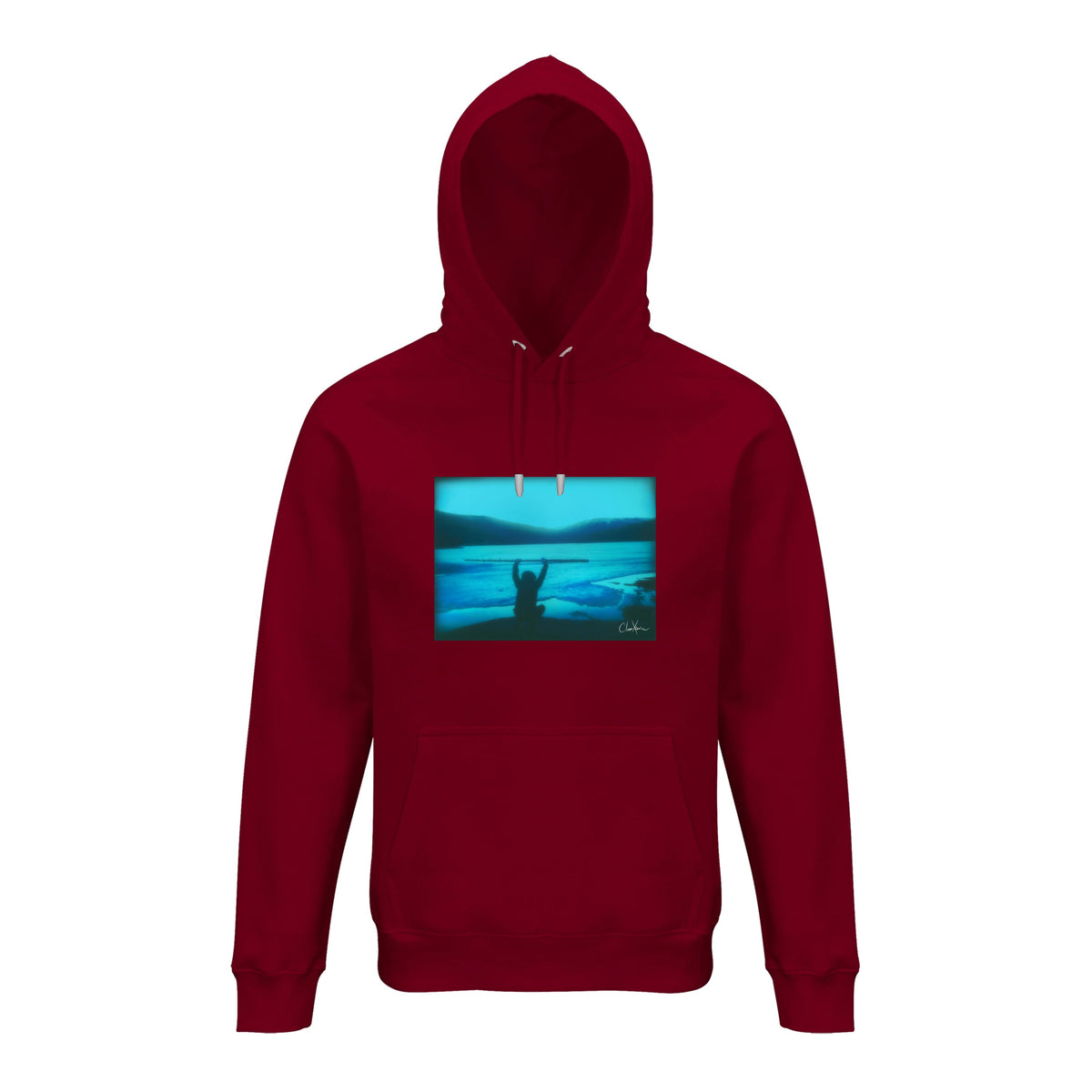 Empowering - "Northern Soul" Hoodie Burgundy 1