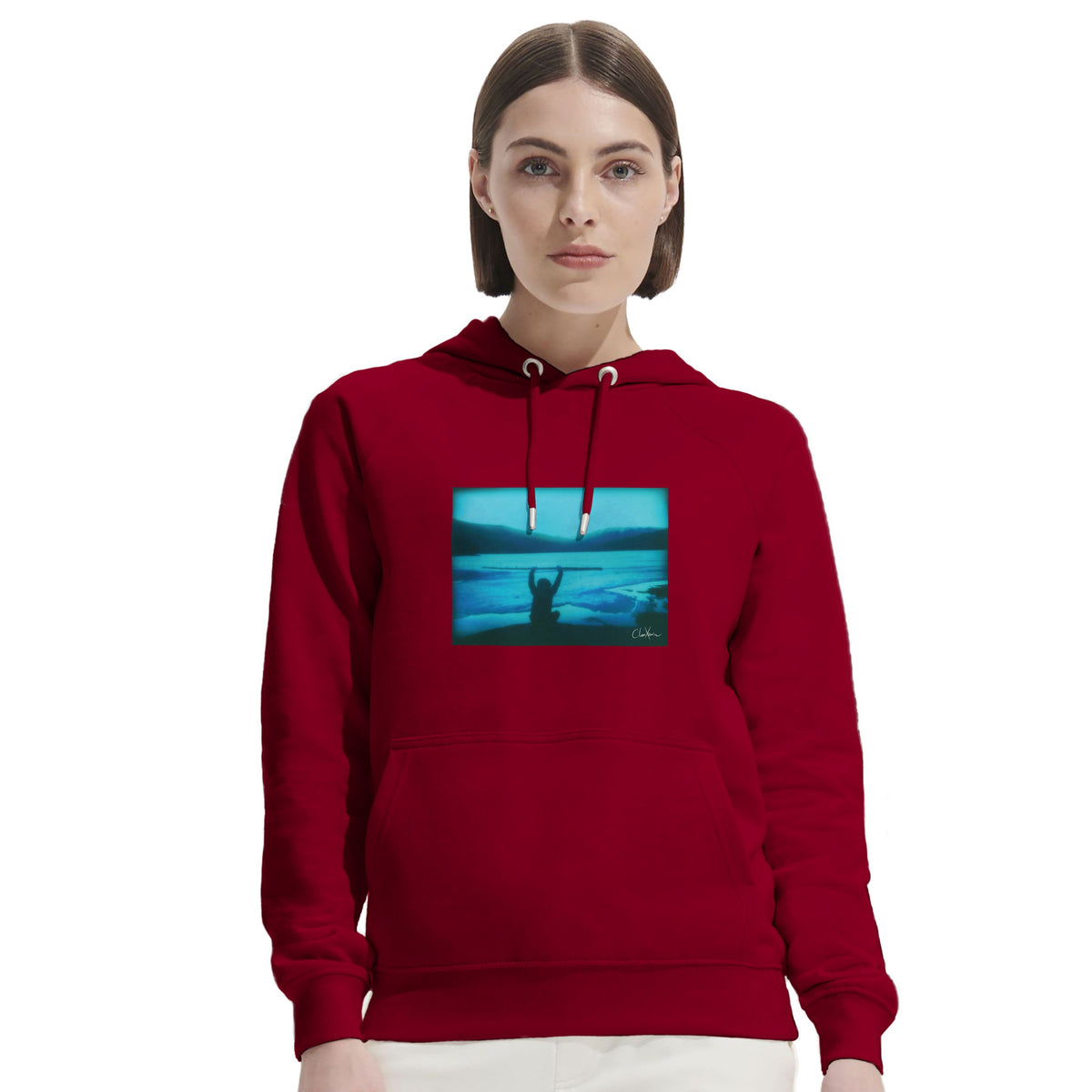 Empowering - "Northern Soul" Hoodie Burgundy 5