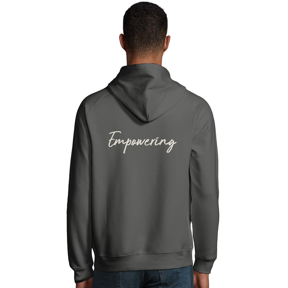 Empowering - "Northern Soul" Hoodie charcoal melange 4