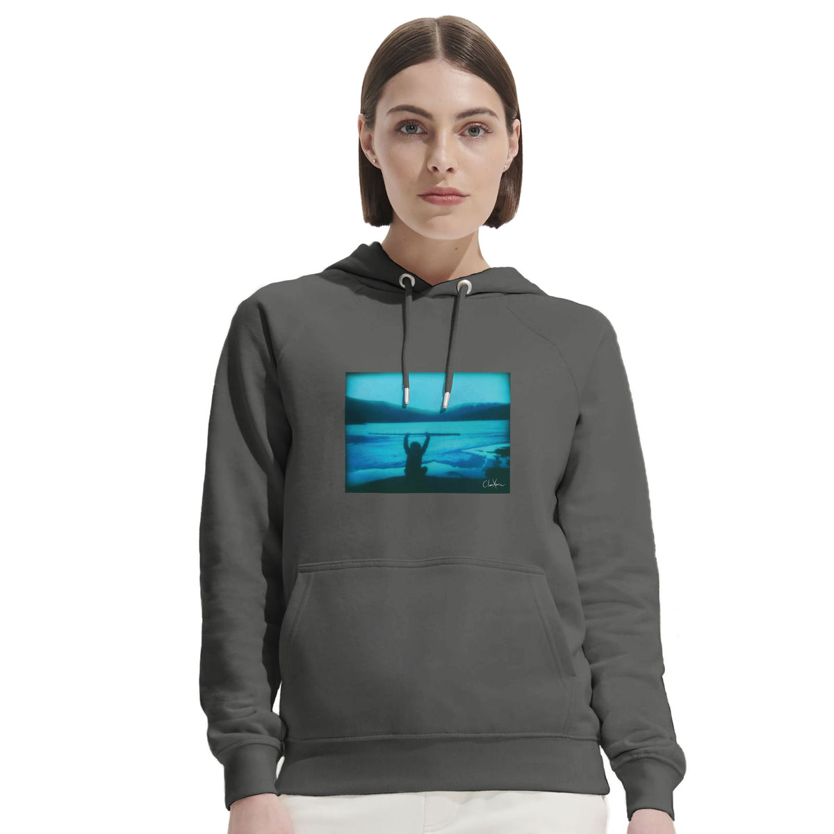 Empowering - "Northern Soul" Hoodie charcoal melange 5