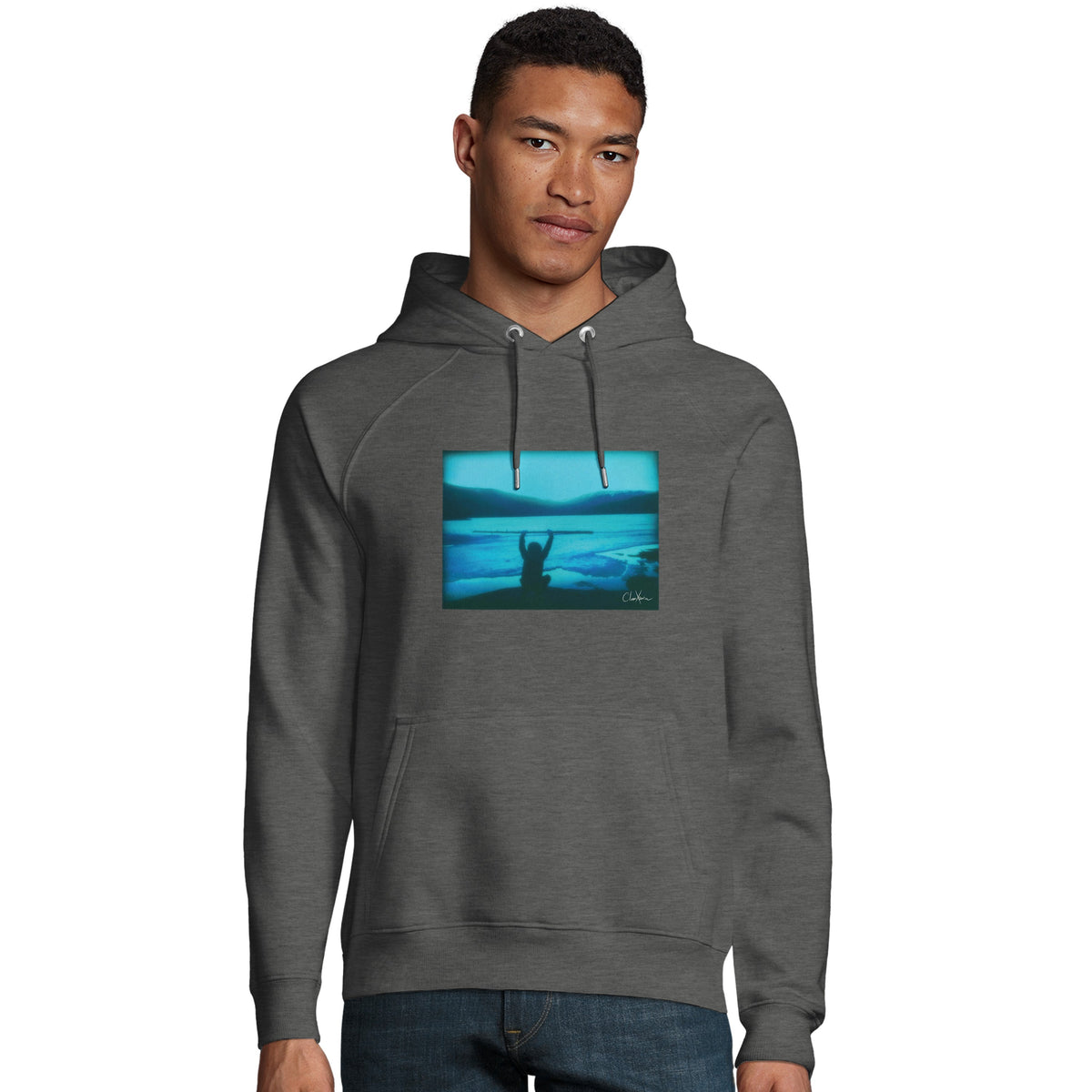 Empowering - "Northern Soul" Hoodie Grey Melange 3