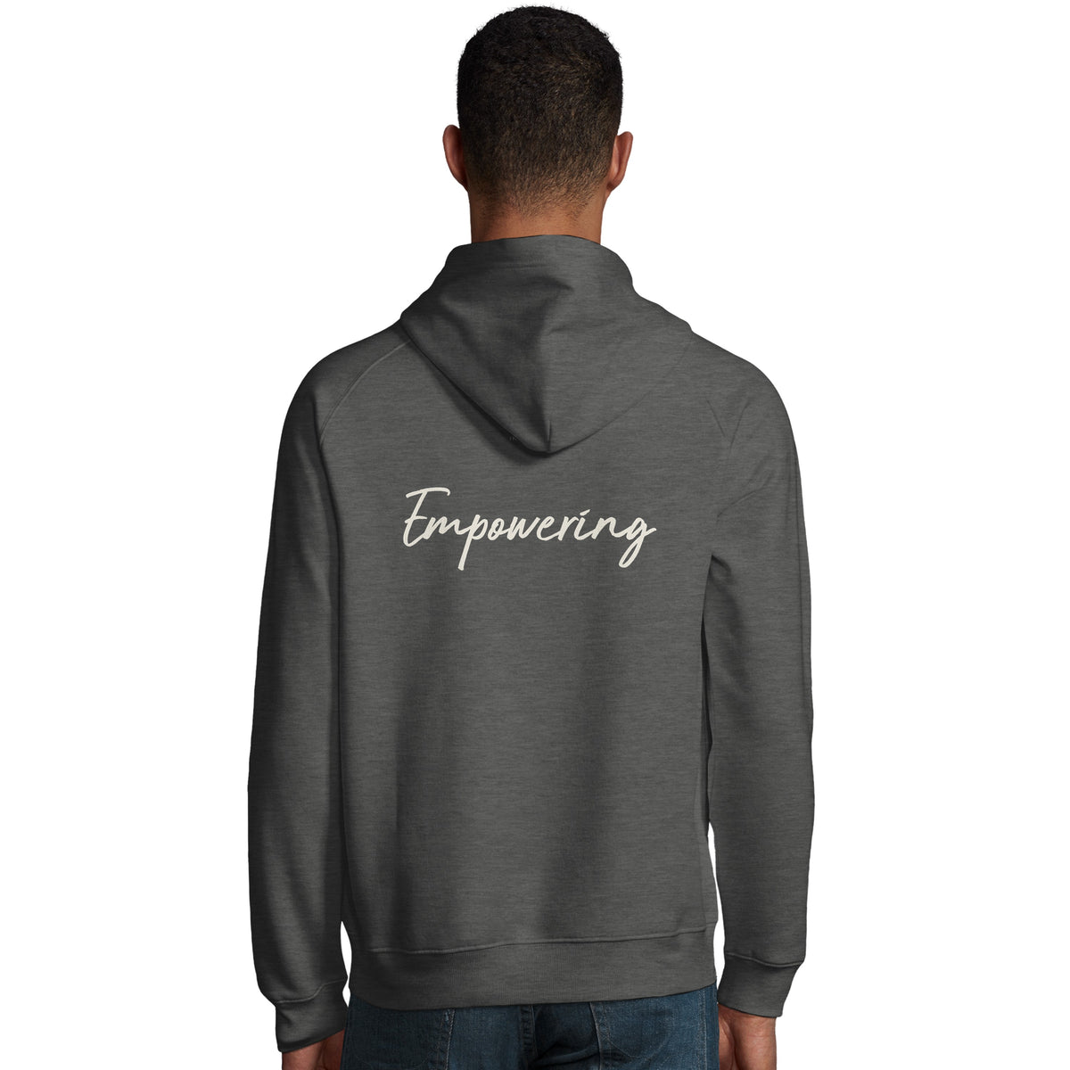 Empowering - "Northern Soul" Hoodie Grey Melange 4