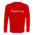 Empowering - "Northern Soul" Long sleeve Bright Red 2