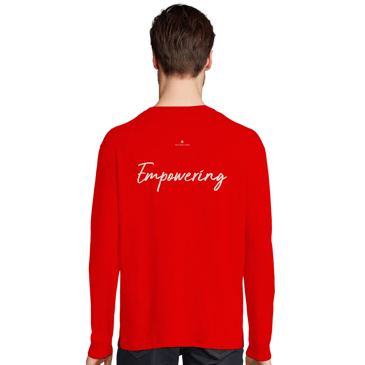 Empowering - "Northern Soul" Long sleeve Bright Red 4
